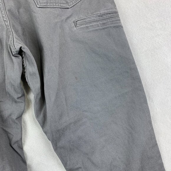 Carhartt Mens Pants 38 Gray Rugged Flex Relaxed Fit Canvas Rigby Utility 38x30 - Picture 11 of 13